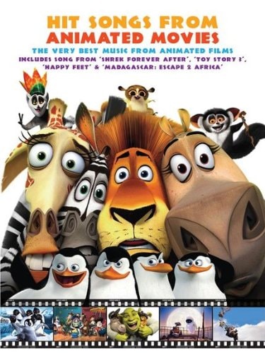 Hit Songs from Animated Movies (PIANO, VOIX, GU) by Wise Publications