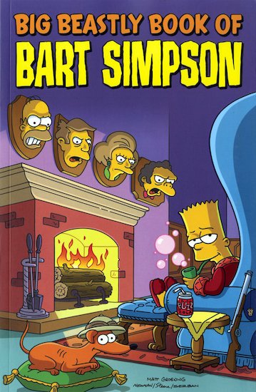 Big Beastly Book Of Bart Simpson by Matt Groening