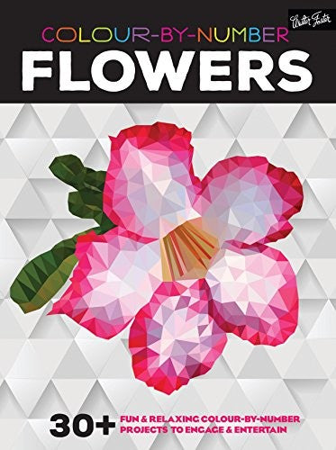 Colour-By-Number: Flowers by -