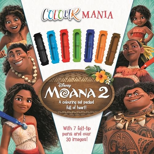 Disney Moana 2: Colourmania by Walt Disney