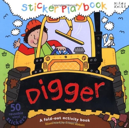 Sticker Playbook - Digger (Playbooks) by Belinda Gallagher