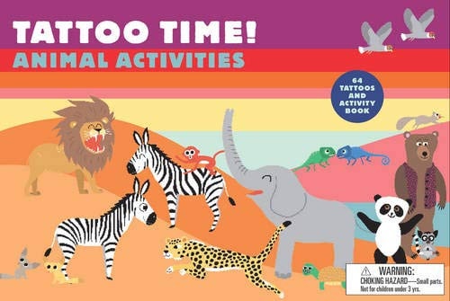 TATTOO TIME! ANIMAL ACTIVITIES /ANGLAIS by SELMES CAROLINE