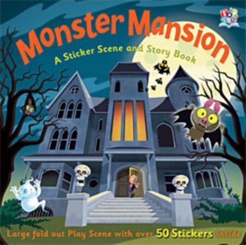 Monster Mansion (Sticker Story Activity Books) (shelf worn) by Graham Oakley | Top That! Publishing PLC