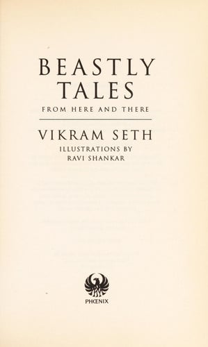 Beastly Tales from Here and There (Shelfworn) by Vikram Seth