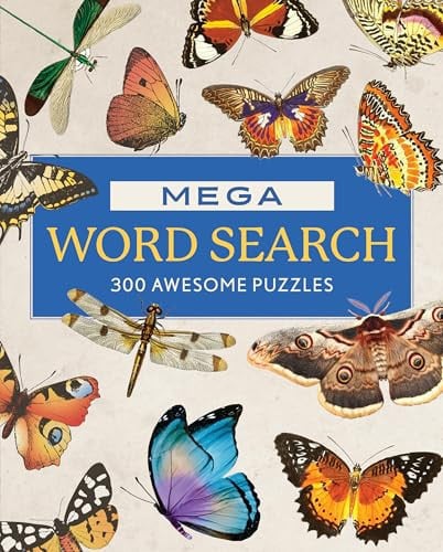 Mega Word Search: 300 Awesome Puzzles by Editors of Chartwell Books
