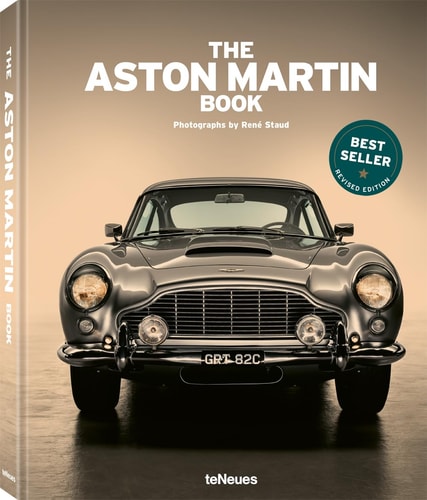 Aston Martin-Buch (im Regal getragen) von Paolo Tumminelli