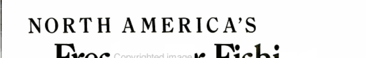 North America's Freshwater Fishing Book (Shelfworn) by Mike Rosenthal