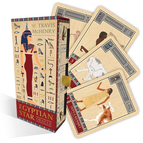 (TXS) Egyptian Star Oracle Cards by McHenry, Travis