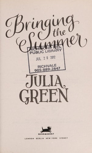 Bringing the Summer by Julia Green