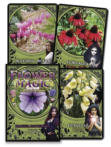 (TXS) Flower Magic Oracle Cards by  Rachel Patterson
