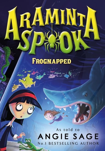 Araminta Spook: Frognapped (slight shelf wear) by Angie Sage