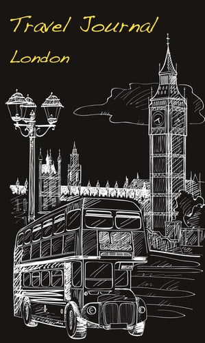 Travel Journal: London by Illustrations By Marisa Vestita