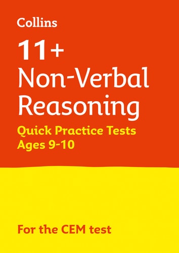 Non-Verbal Reasoning Quick Practice Tests 11+ (ages 9-10) (shelf worn) by -