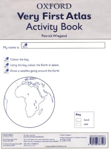 Oxford Very First Atlas Activity Book by Patrick Wiegand