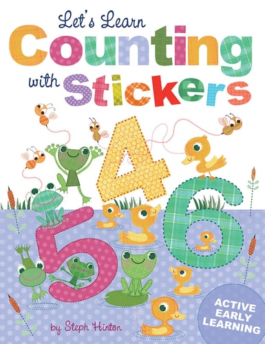 Let's Learn Counting with Stickers by Steph Hinton