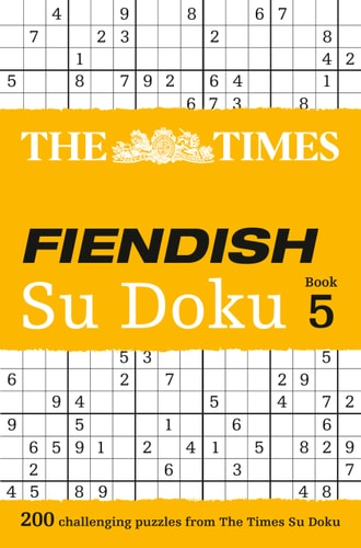 The Times Fiendish Su Doku Book 5 (The Times Su Doku) by The Times UK