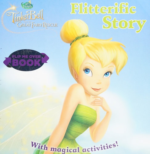 Disney Fairies Flip Me Over - Activity and Story Book (shelfworn) by NA