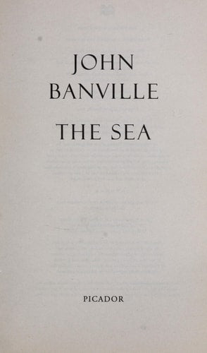 The Sea by John Banville