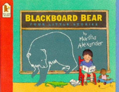 Blackboard Bear (Shelfworn) von Martha Alexander