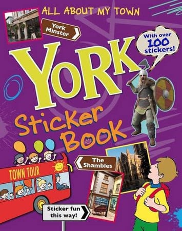 York Sticker Book All about My Town by Hometown World