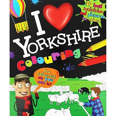I Love Yorkshire Colouring by English Heritage