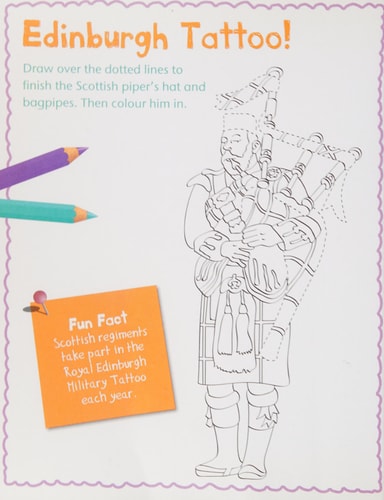 Edinburgh Colouring Book by Harry Hill