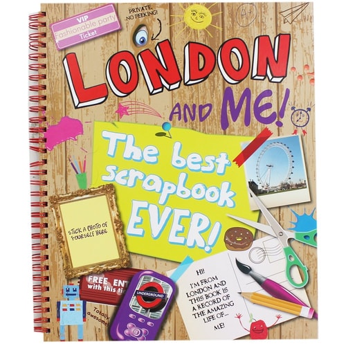 London & Me Scrapbook by Gemma Cary