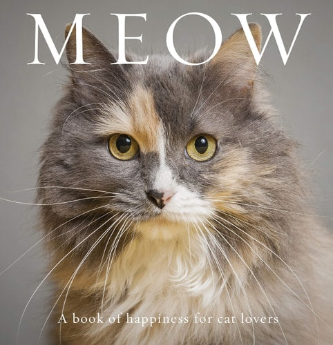 Meow: A Book of Happiness for Cat Lovers (Animal Happiness)(Shelfworn) by Anouska Jones