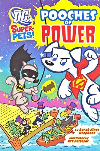 Pooches of Power (DC Super-Pets) by Sarah Hines Stephens,Sarah Stephens