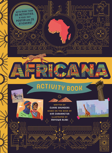 Africana Activity Book by Claire Saunders | Kim Chakanetsa