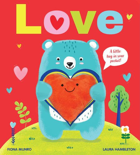 Love: A little hug in your pocket! (Hand Holds) by Fiona Munro