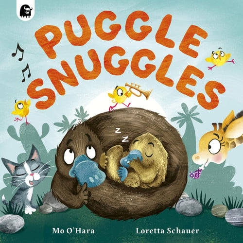 Puggle Snuggles by Mo OHara