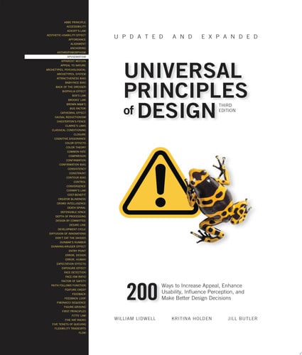 Universal Principles of Design, Updated and Expanded Third Edition: 200 Ways to Increase Appeal by Lidwell, William | Holden, Kritina | Butler, Jill