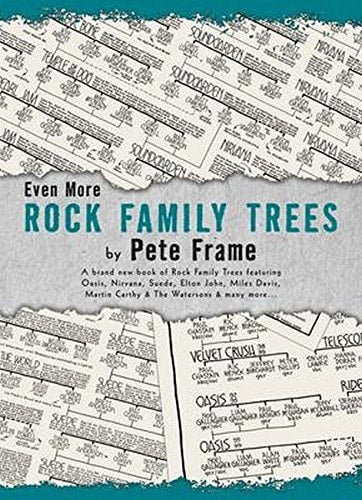 Even More Rock Family Trees (slight tear to spine) by Pete Frame