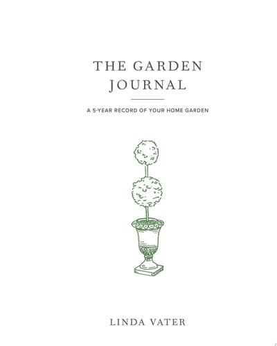 The Garden Journal A 5-year Record of Your Home Garden (shelf worn) by Linda Vater