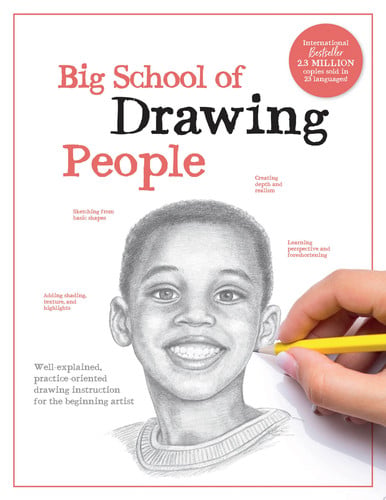 Big School of Drawing People, Drawing Instruction for the Beginning Artist by Walter Foster Creative Team