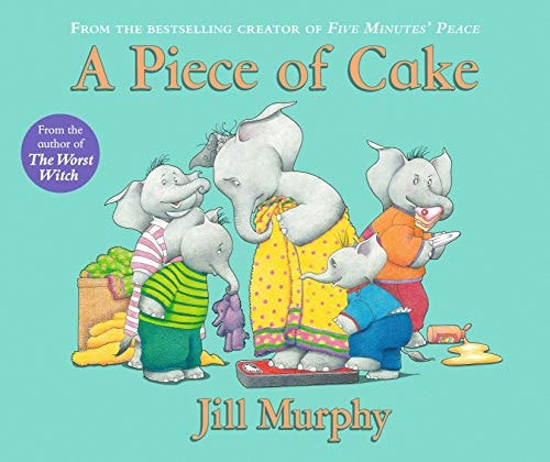 A Piece of Cake (Large Family) by Jill Murphy