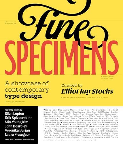 Fine Specimens: A Showcase of Contemporary Type Design by Elliot Jay Stocks