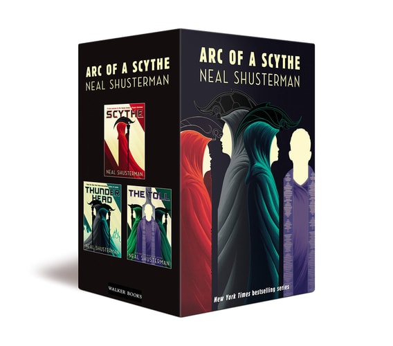 Arc of a Scythe Boxed Set (3 Books) Scythe, Thunderhead and The Toll by Neal Shusterman