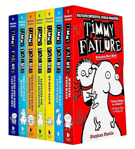 Timmy Failure's Finally Great 7 Books Collection Boxed Set by Stephan Pastis