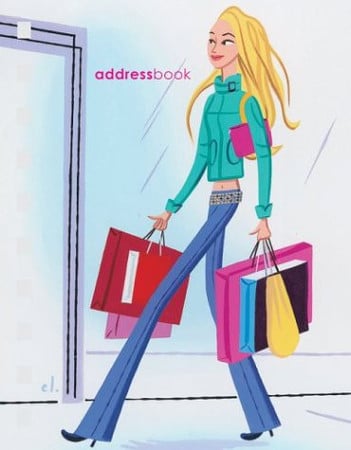 Shopping Pocket Address Book by Not Available