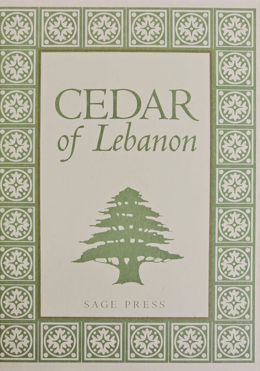 Sage - Cedar Of Lebanon by -