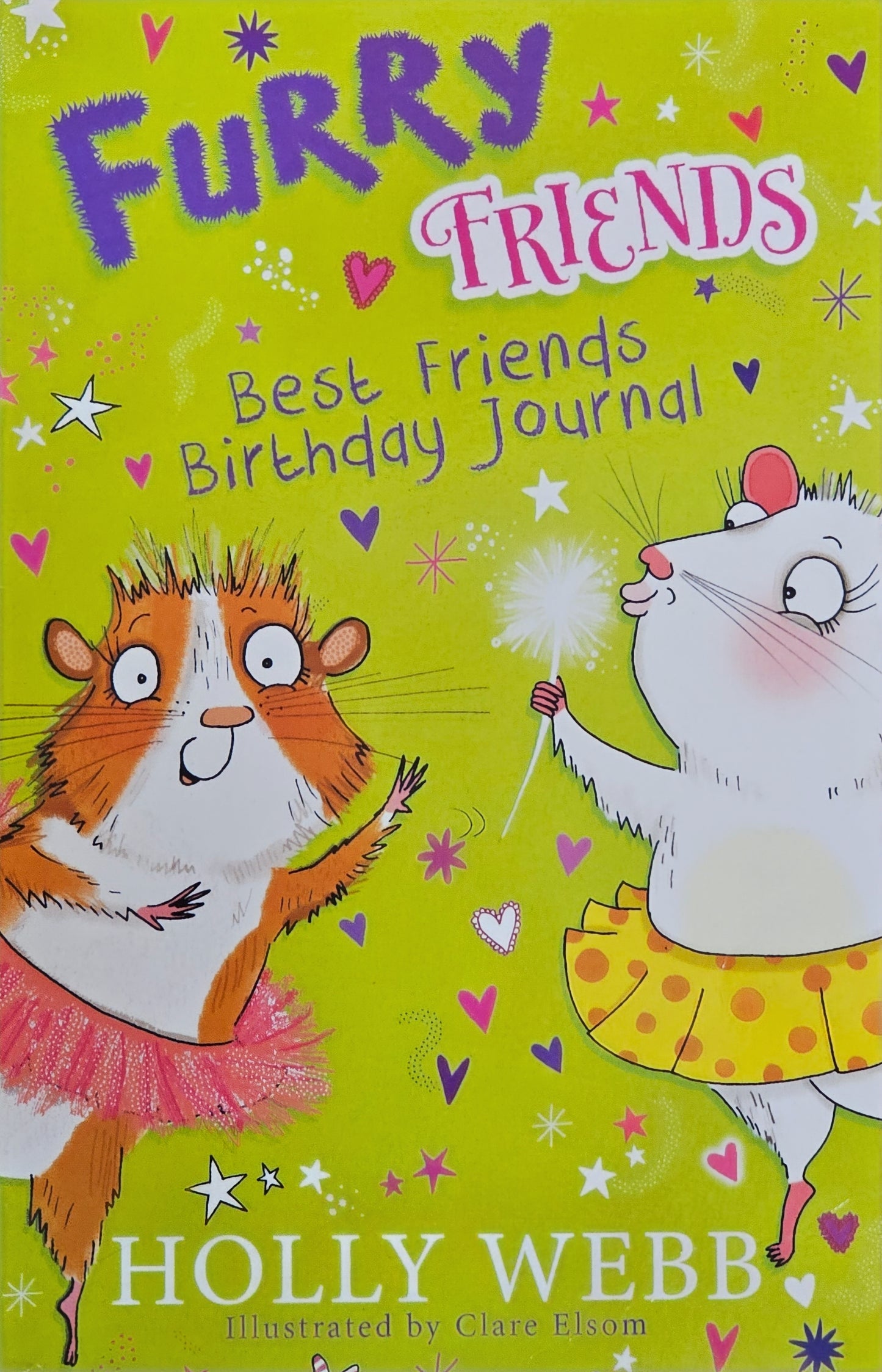 OFFER: Furry Friends: Birthday Journal (EX-DISPLAY. not mint) by Holly Webb