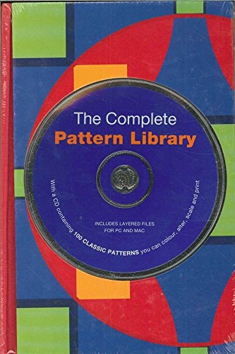 Complete Pattern Library:Over 100 Inspirational Patterns for Designers,Artists and Crafters w/CD-ROM by Ian Hemlin