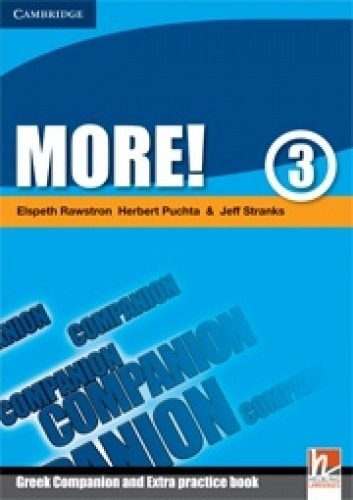 More! Level 3 Companion, Greek edition by Elspeth Rawstron | Herbert Puchta | Jeff Stranks