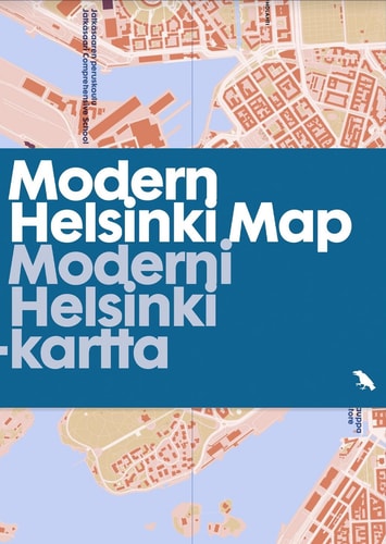 Modern Helsinki Map / Moderni Helsinki-kartta: Guide to Modern Architecture in Helsinki by Anni Vartola