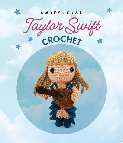 Taylor Swift Book and Crochet Kit Includes Everything Needed to Make a Taylor Swift Amigurumi Doll and Guitar \u2013 5 Colors of Yarn, Crochet Hook, Yarn Needle, Plastic Safety Eyes, Fiberfill Stuffing, Instruction Book by Kati Gálusz