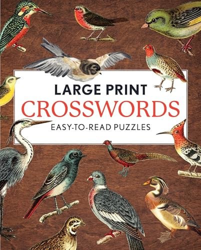Large Print Crosswords Easy-To-Read Puzzles by Editors of Chartwell Books