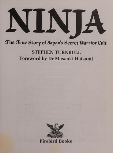 Ninja von Stephen R. Turnbull (TXS)