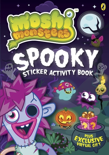 Moshi Monsters - Spooky Sticker Book(shelf worn) by Sunbird